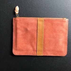 Madewell Leather Pouch Clutch